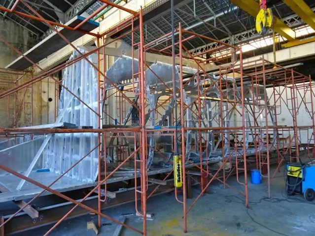 Mise en chantier du CK 64