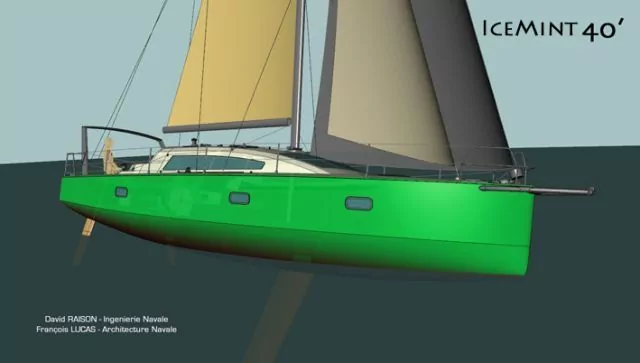 IceMint 40’ Nouveau projet en collaboration avec David RAISON