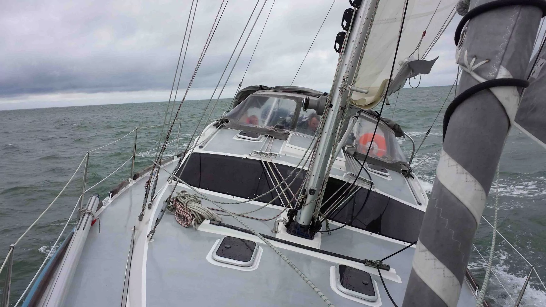 Sortie en mer à bord du MERCATOR 105.2