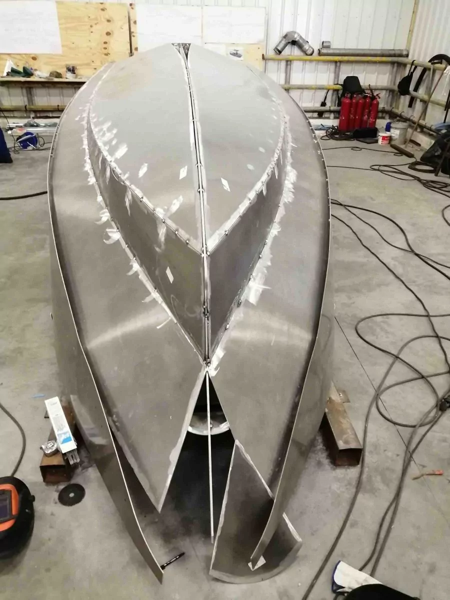 Nautile 700 en construction